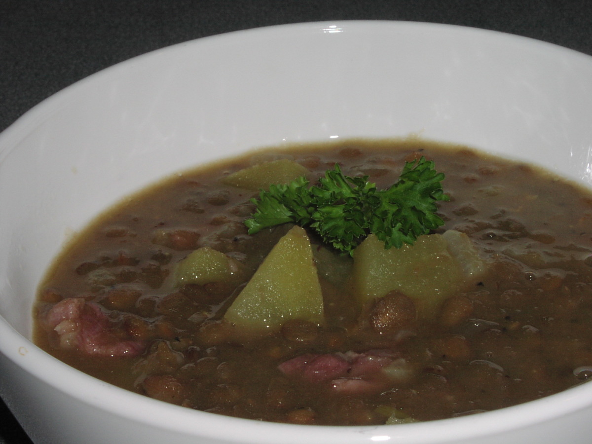 German Lentil Soup_image