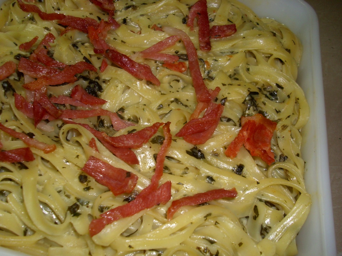 Fettuccine With Roquefort Sauce_image