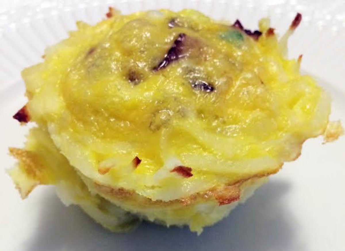 Bacon, Egg and Cheese Hashkets #SP5