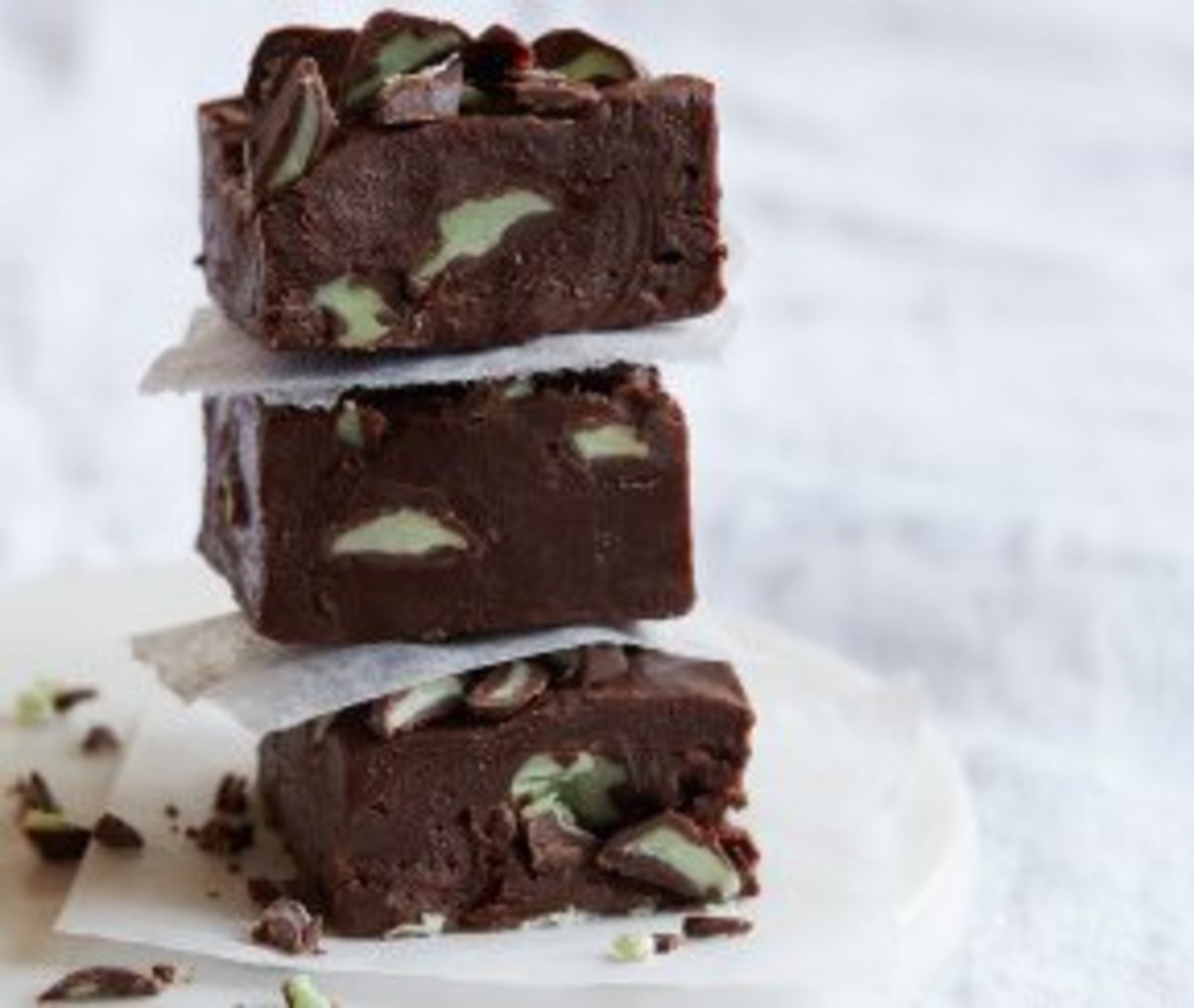 Dark Chocolate Fudge With Mint Filled DelightFulls™ image