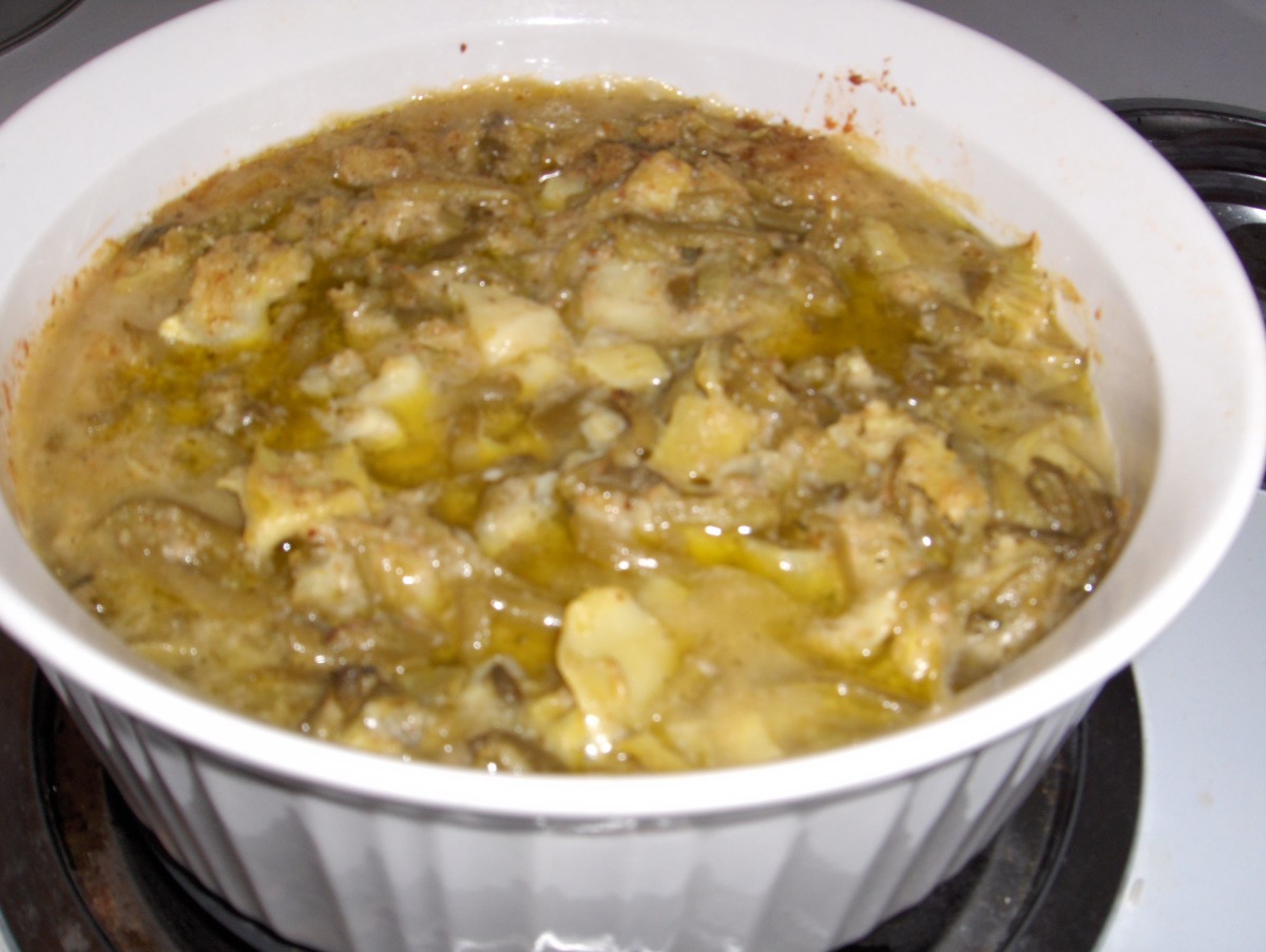 Artichoke And Green Bean Casserole Recipe Food Com Thaw & chop the artichoke hearts (used canned if you can't find. artichoke and green bean casserole
