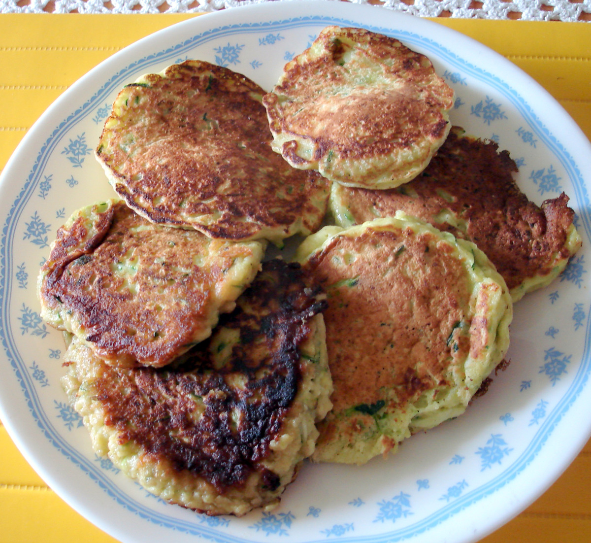 Grated Zucchini Pancakes-image