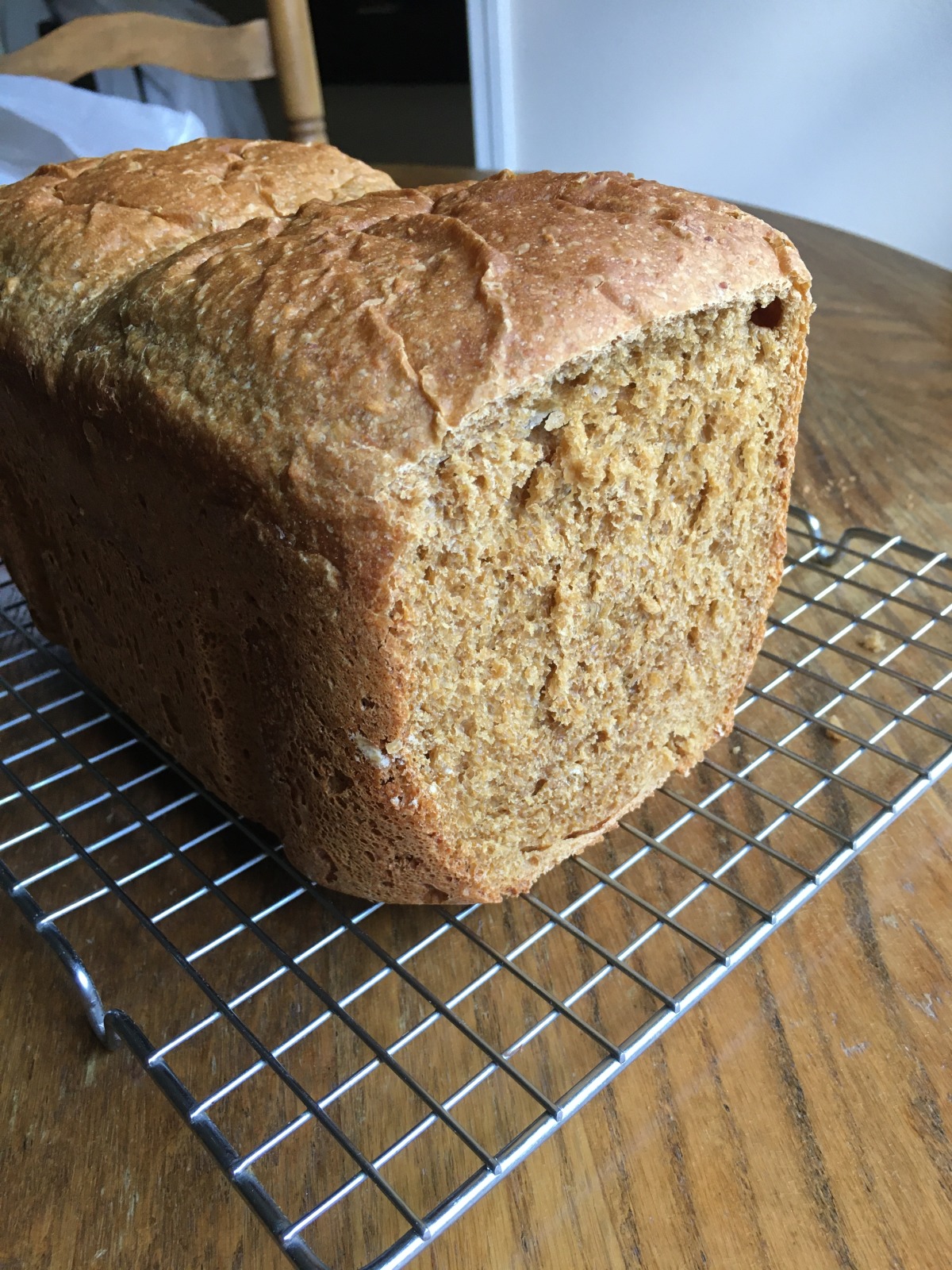 oat flour bread machine recipe