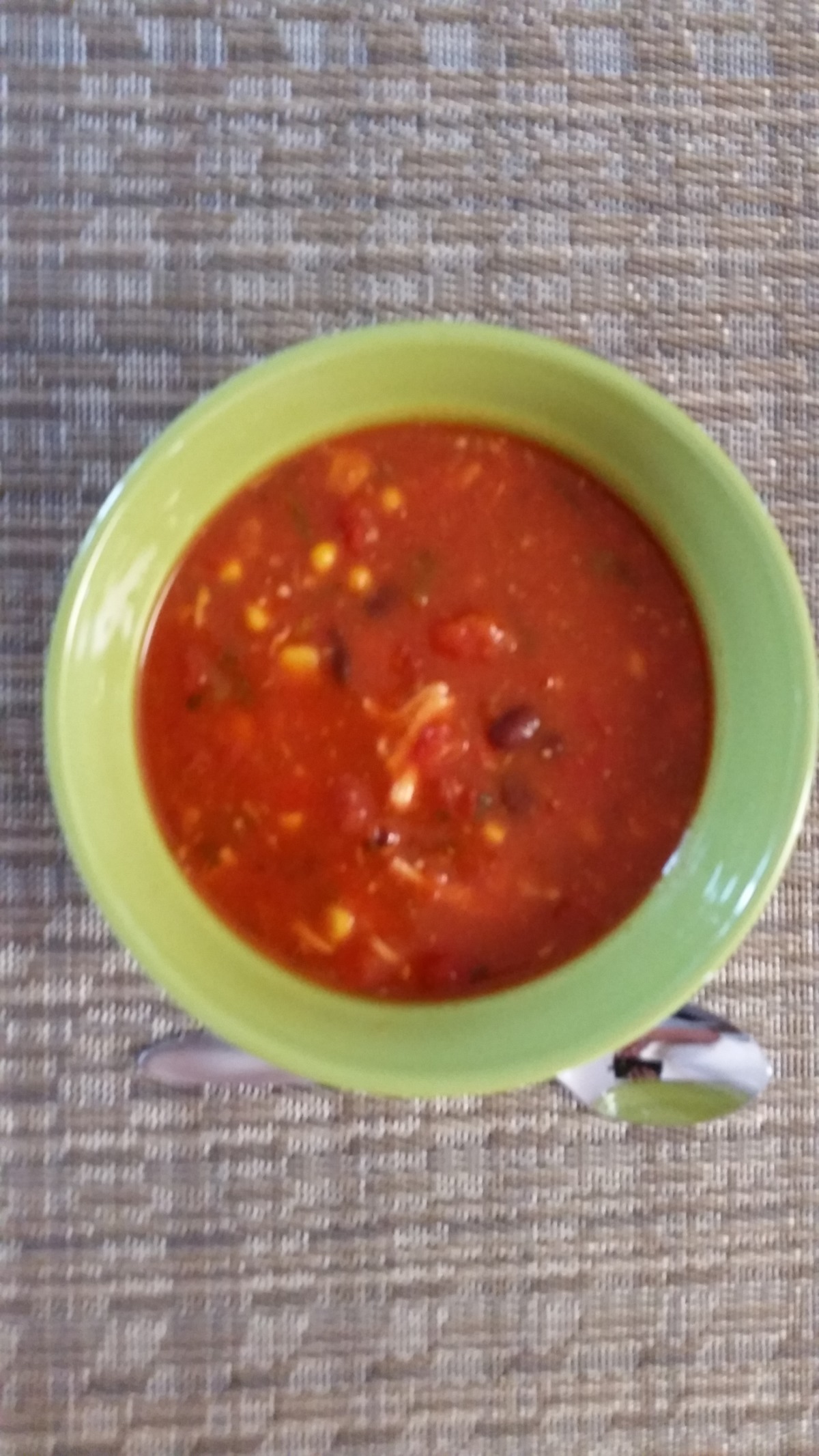 Chicken Tomato Soup, Mexican Style