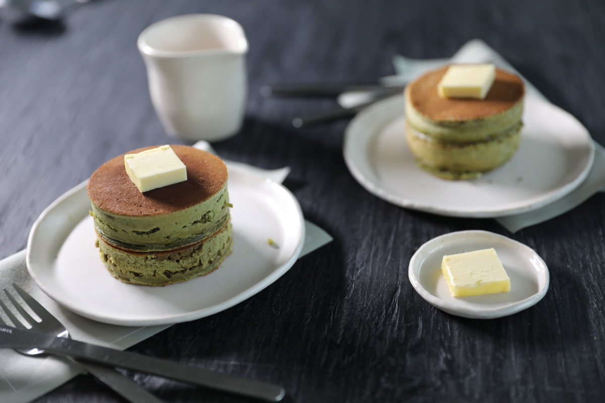 Fluffy Matcha Hotcakes-image