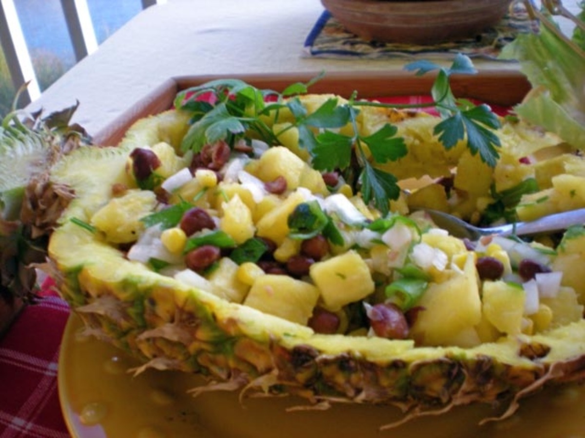 Black Bean and Mango Pineapple Salsa image