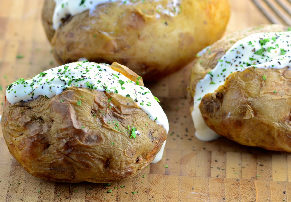 Baked Potatoes from the Crock Pot image