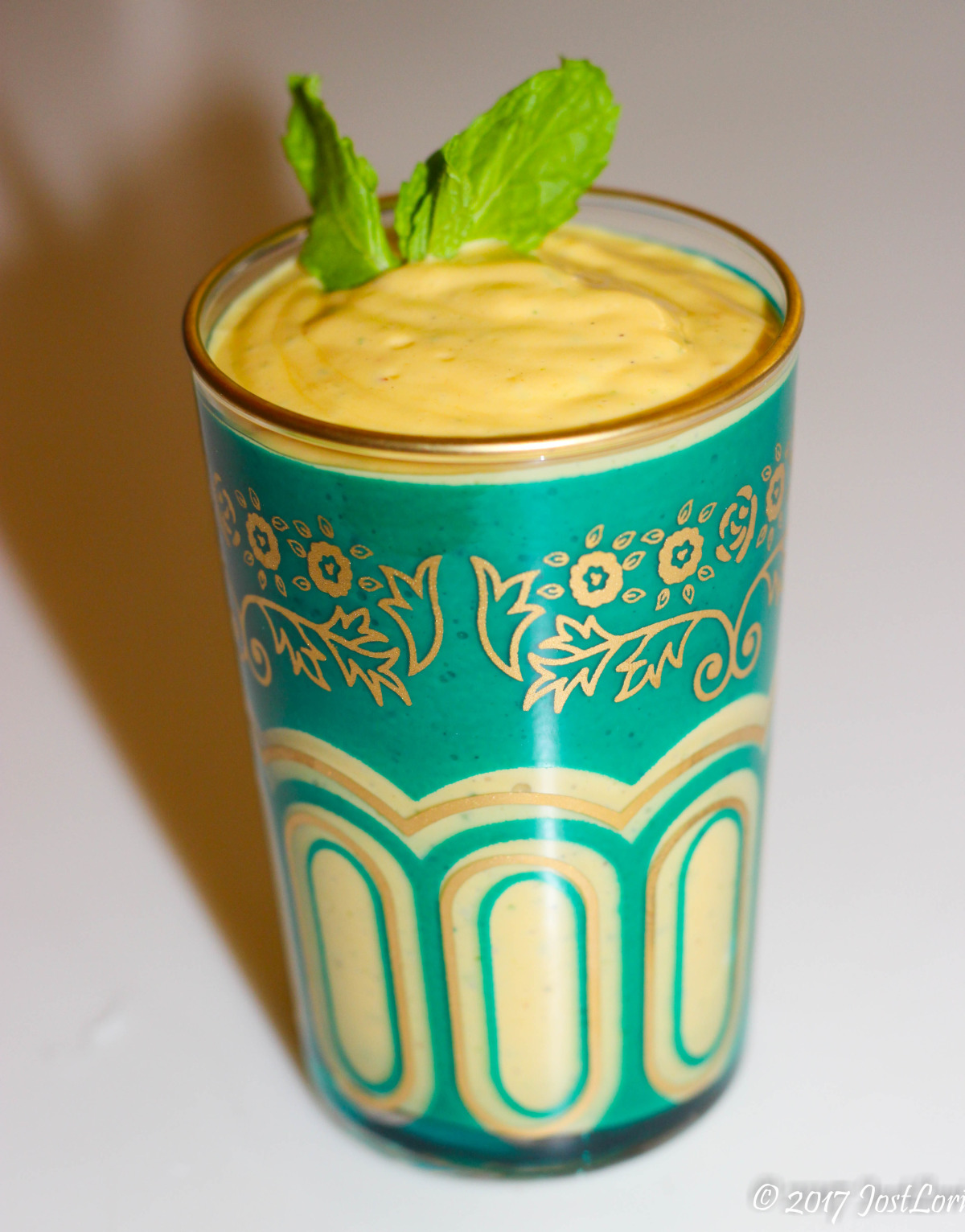 Mango-Mint Lassi With Indian Sweet Spices image