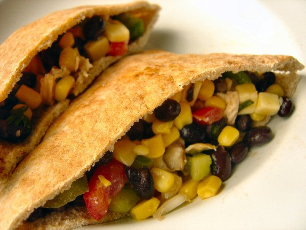 Black Bean Taco Salad With Lime Vinaigrette