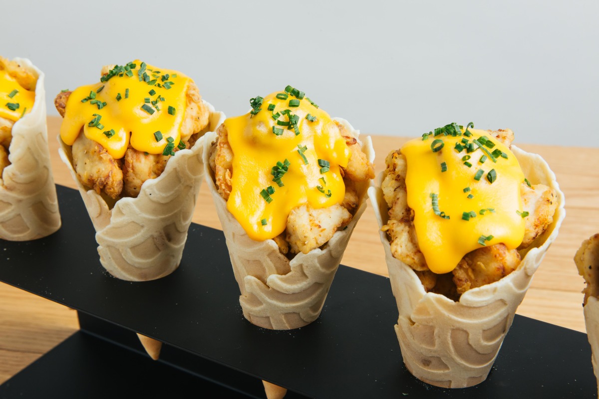 Waffle Cone Fried Chicken Recipe Food Com