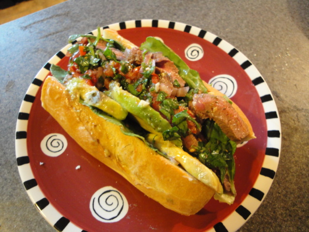 Argentinian Steak Sandwiches Recipe Food Com