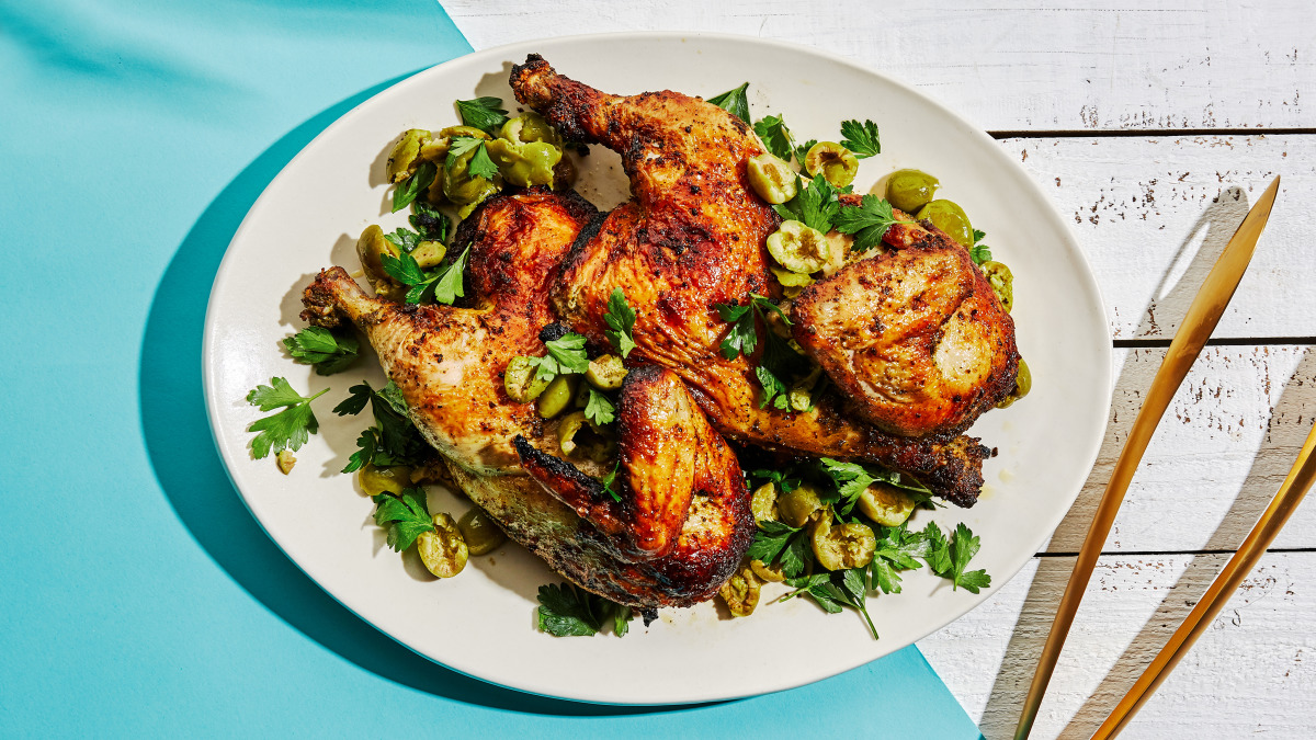 Spicy Herb Marinated Grilled Chicken-image