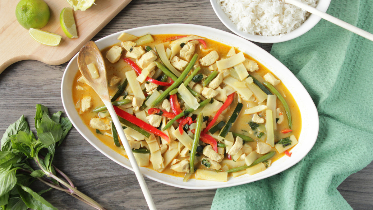 Instant Pot Thai Green Curry Chicken Recipe Food Com
