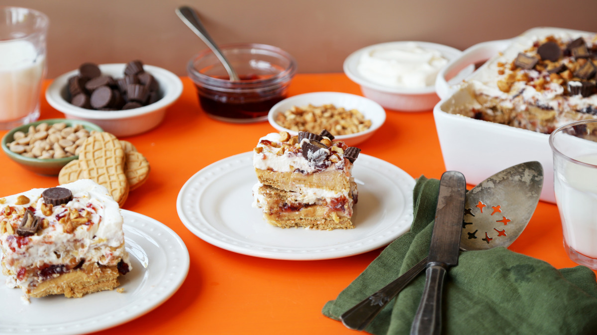 PB&amp;J Icebox Cake-image