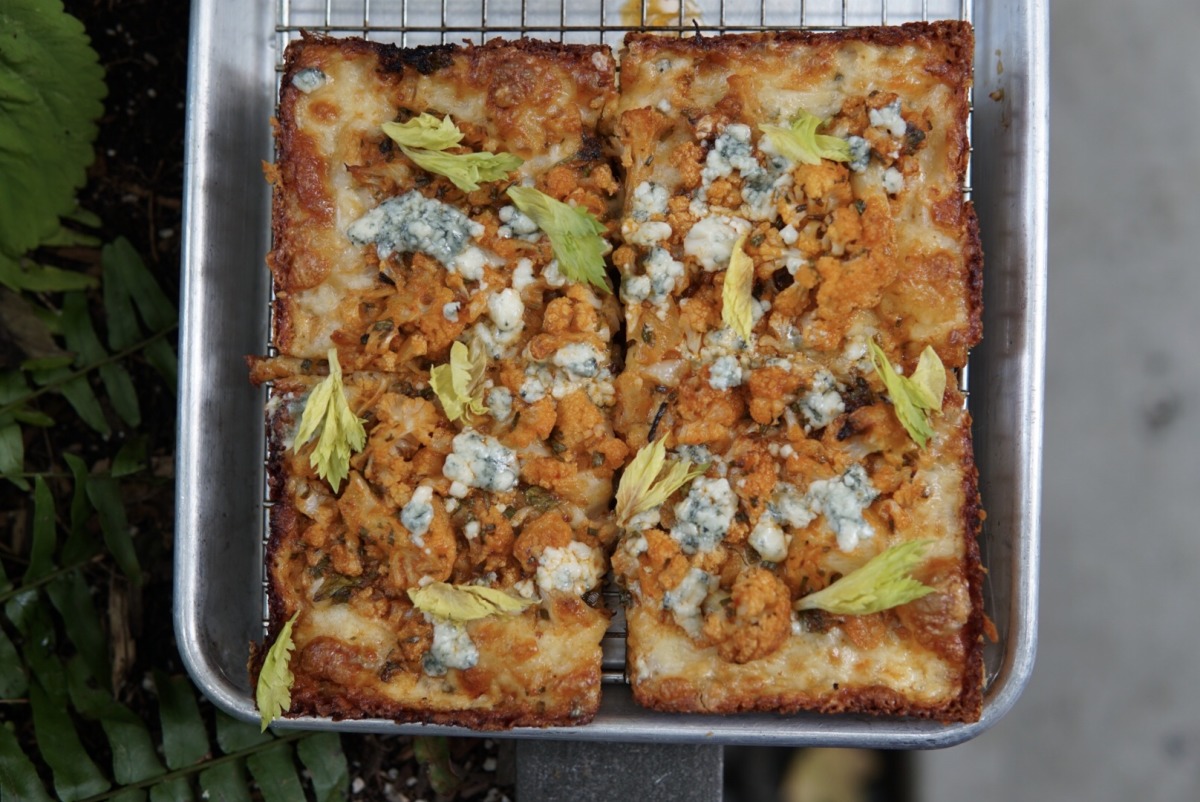 Buffalo Cauliflower Pizza Recipe Food Com