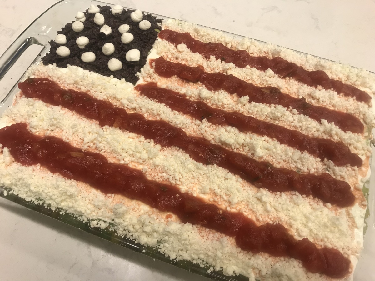7-Layer Flag Dip