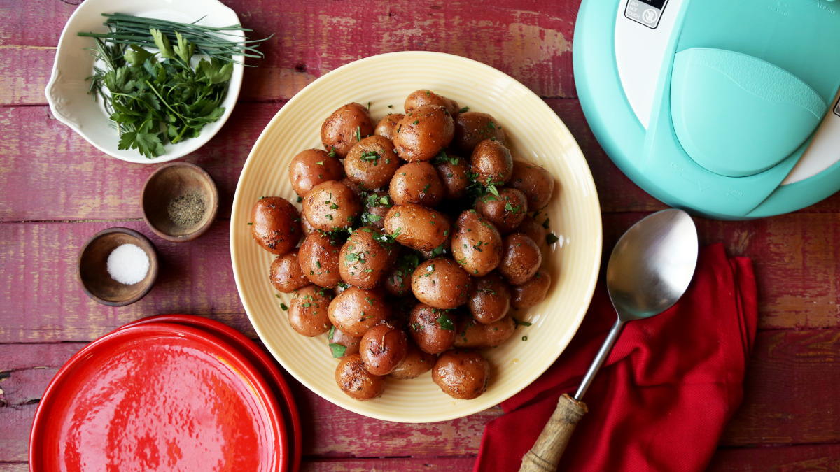 Instant Pot Roasted Potatoes-image