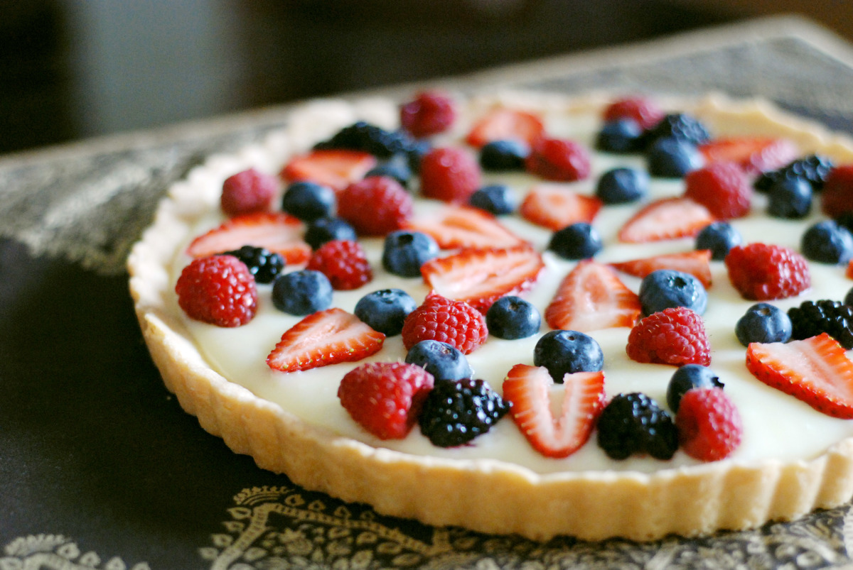 Five Star White Chocolate Fruit Tart Recipe 