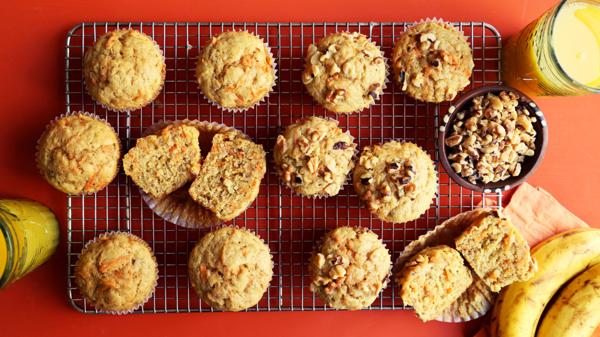 Banana Carrot Muffins-image