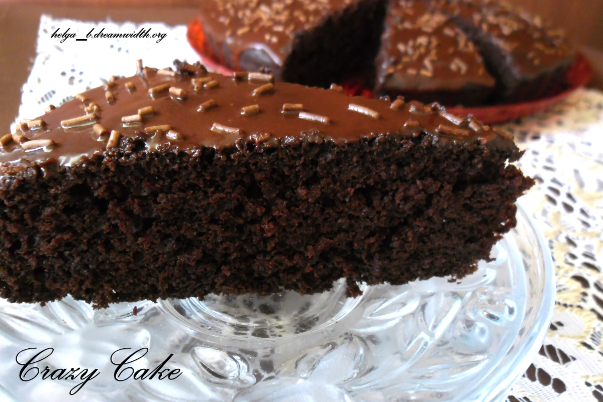 Chocolate Wacky Cake Recipe • The Good Hearted Woman