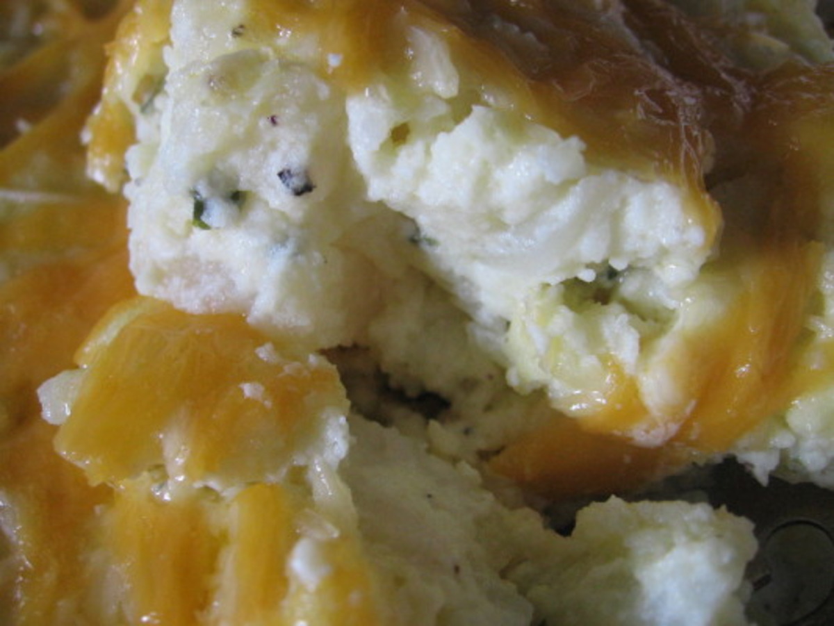 Baked Creamed Potatoes