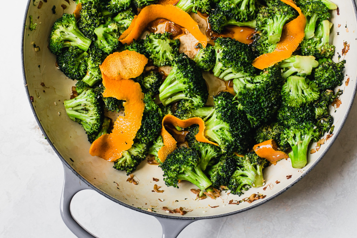 Orange Sesame Broccoli-image
