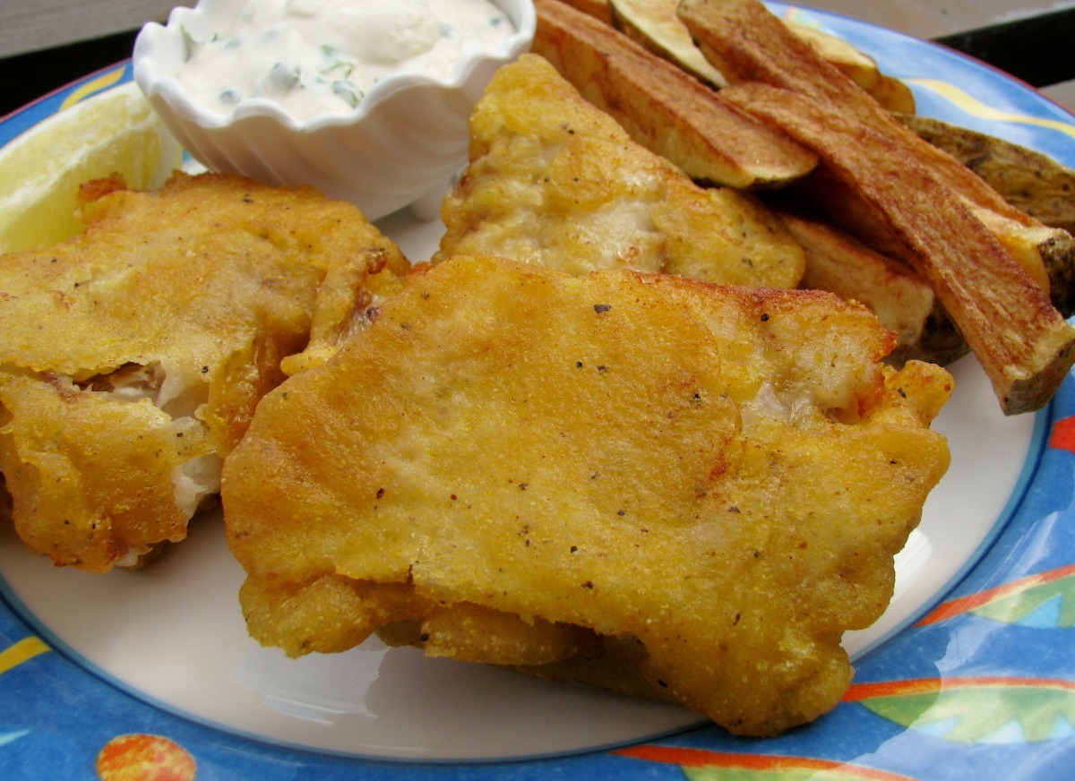 Crispy Fish and Chips