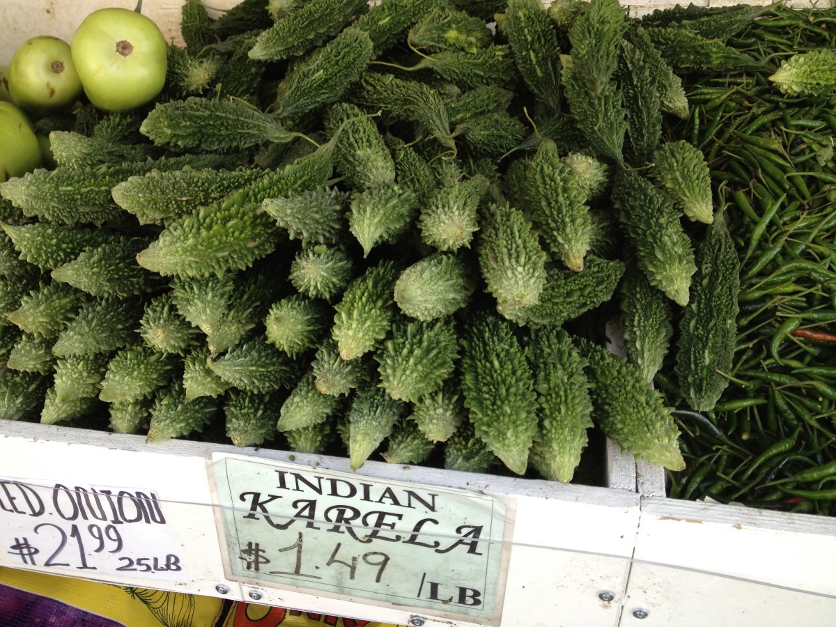 Karela (Bitter melon or gourd)_image