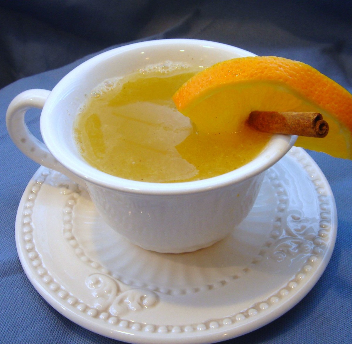Hot Orange Almond Drink