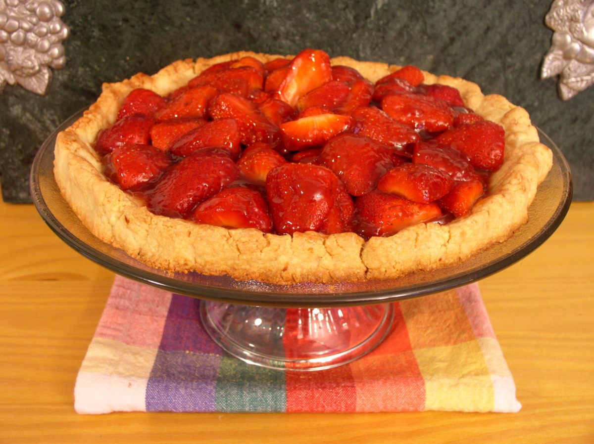 Glazed Strawberry Tart