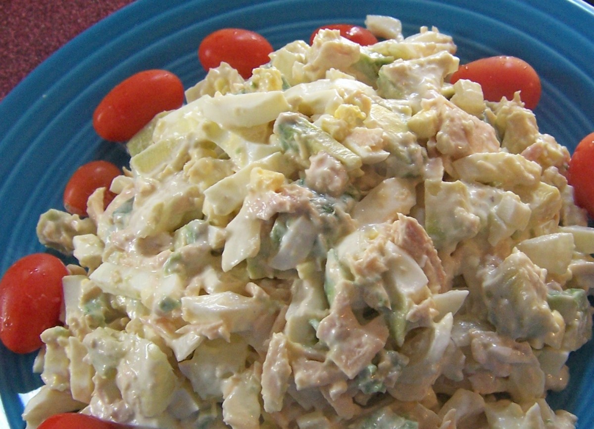 Tuna And Avocado Salad Recipe Food Com