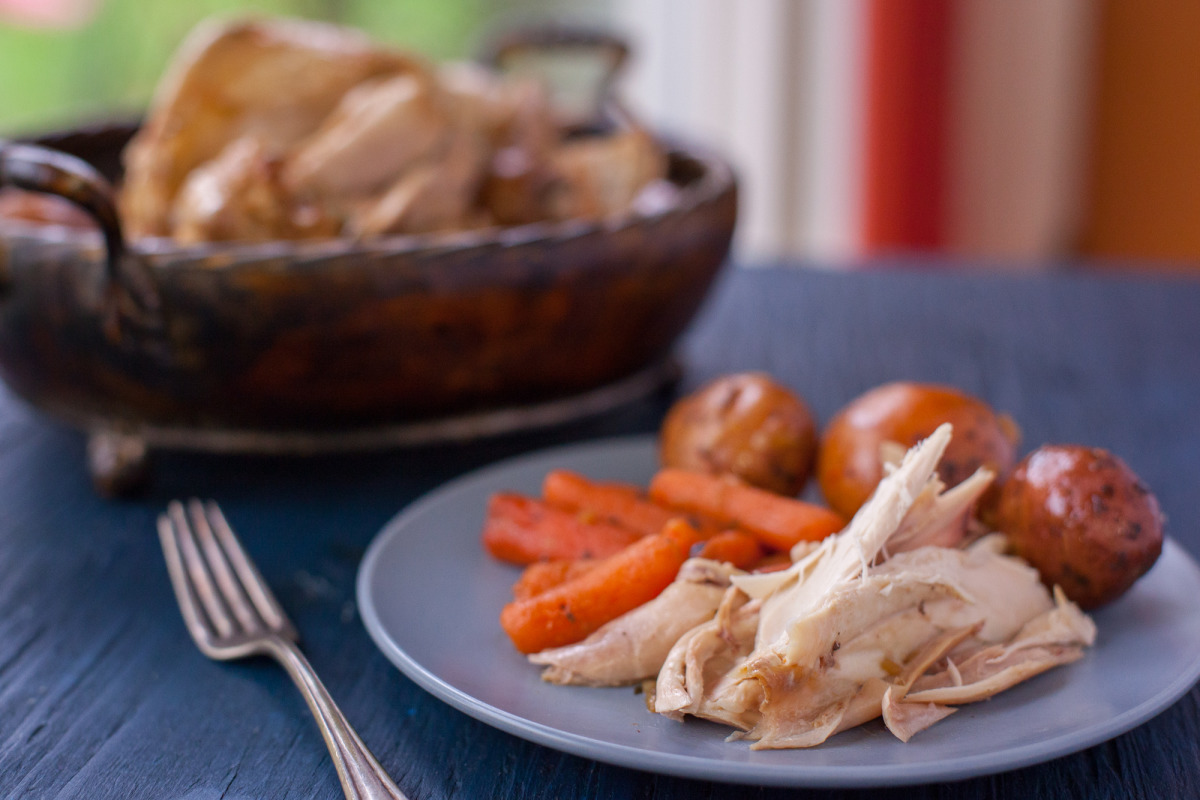 Easy Slow Cooker Chicken Dinner