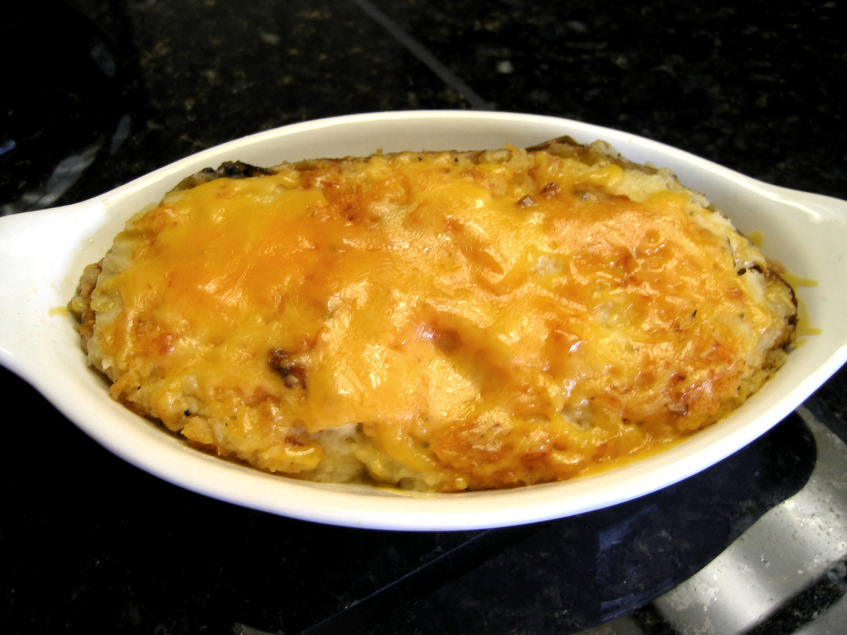 Cheesy, Creamy, Twice Baked Potatoes