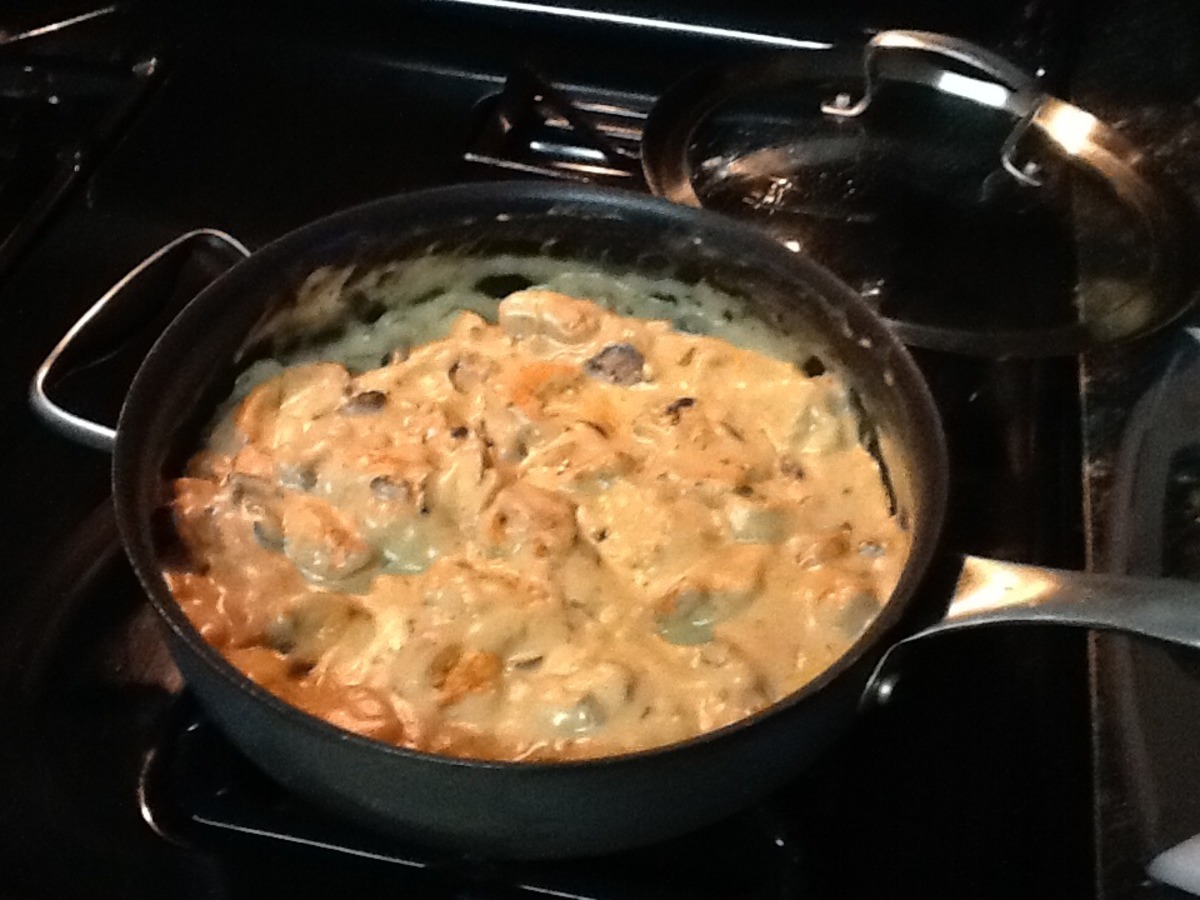 Chicken and Mushroom Saute