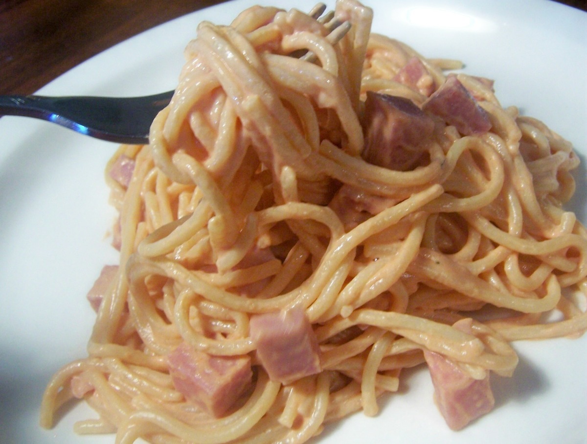 Pink Spaghetti Recipe 
