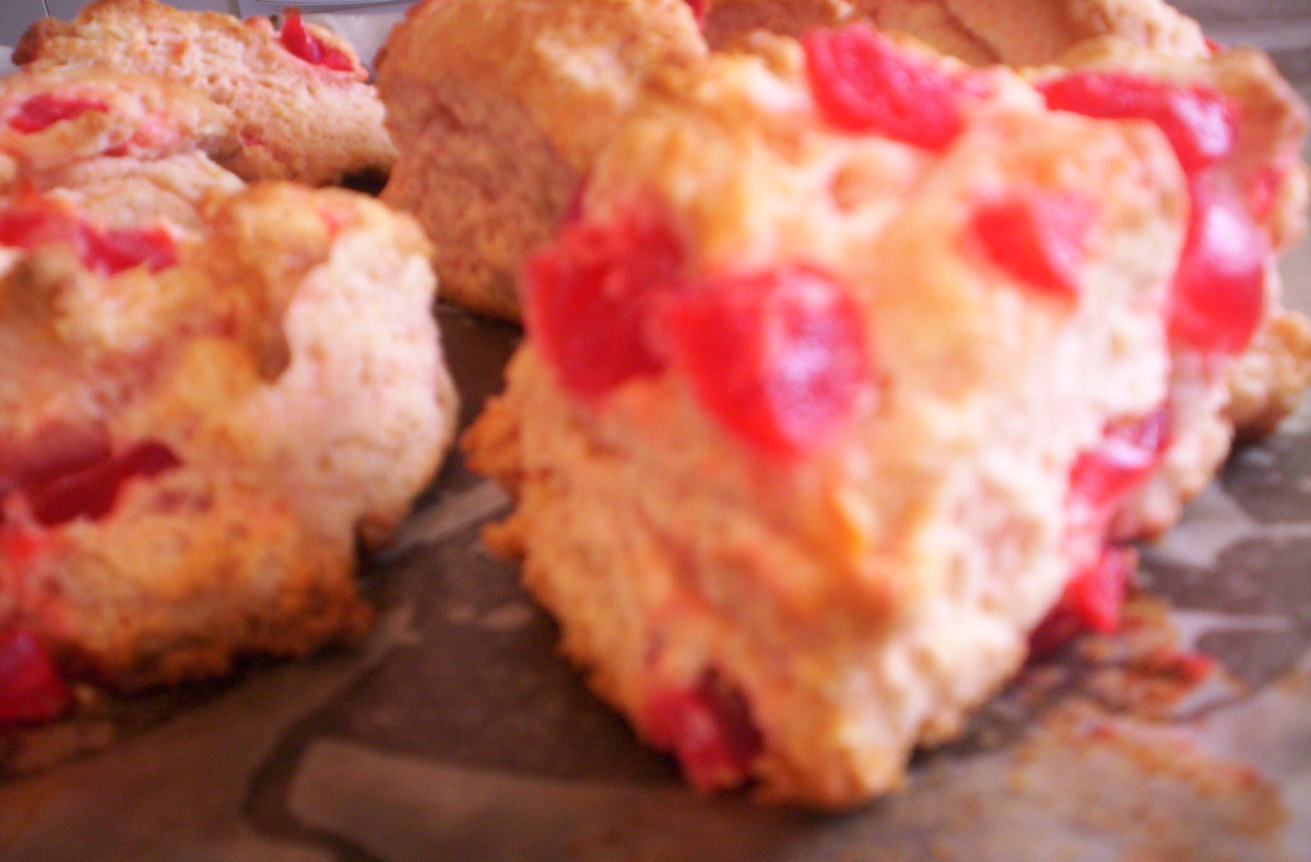 Dried Cherry Scones_image