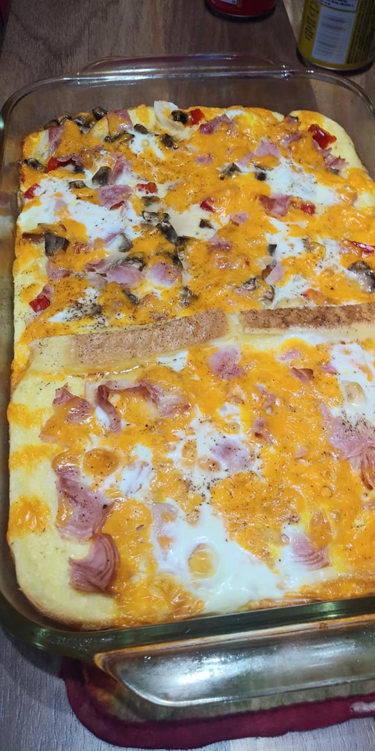 Best Overnight Ham Cheese Puff Egg Bake Recipes