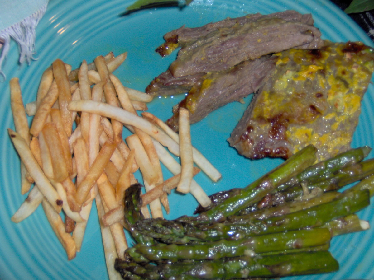 Garlic Dijon Skirt Steak Recipe