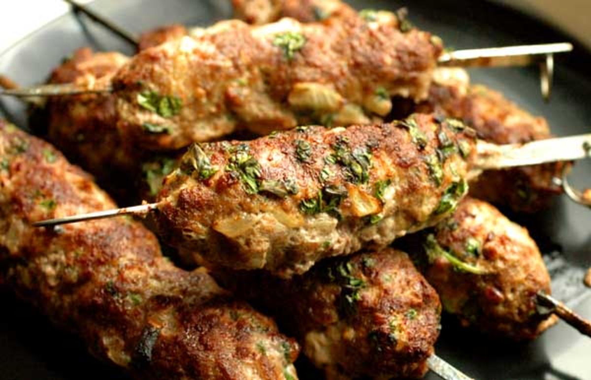 Spicy Meat Kebabs image