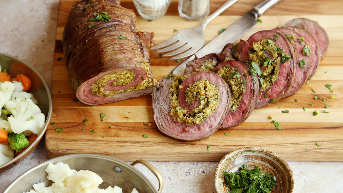 Stuffed flank steak oven new arrivals