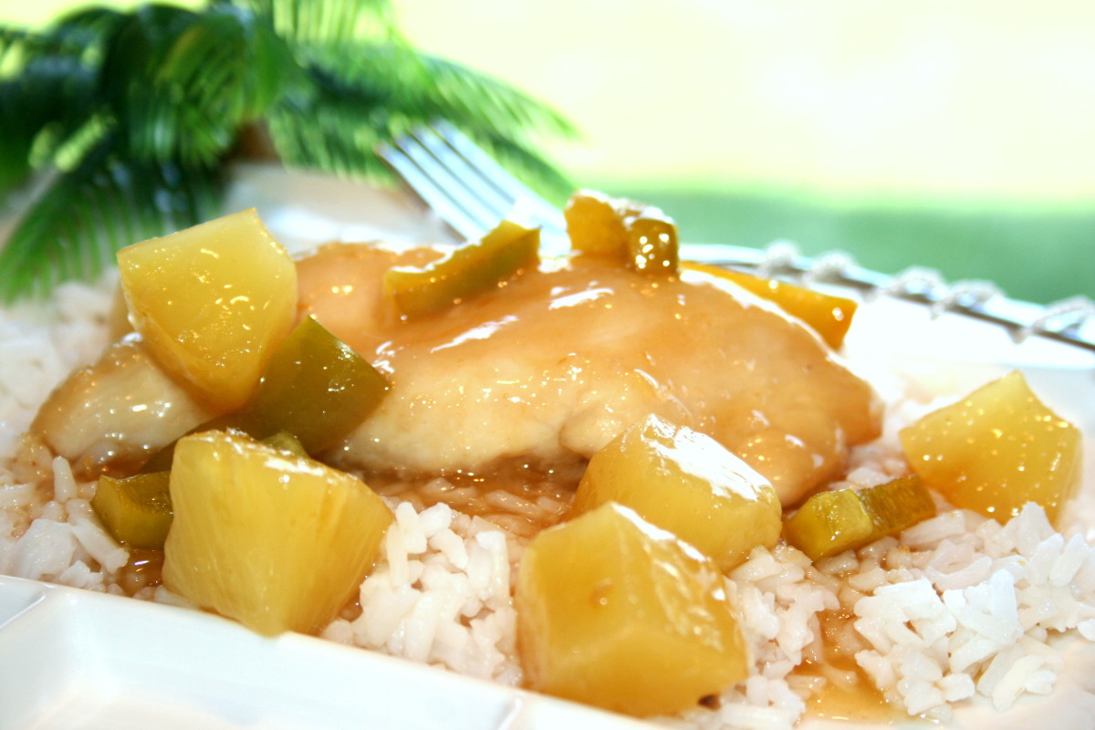 Waikiki Beach Chicken and Pineapple image