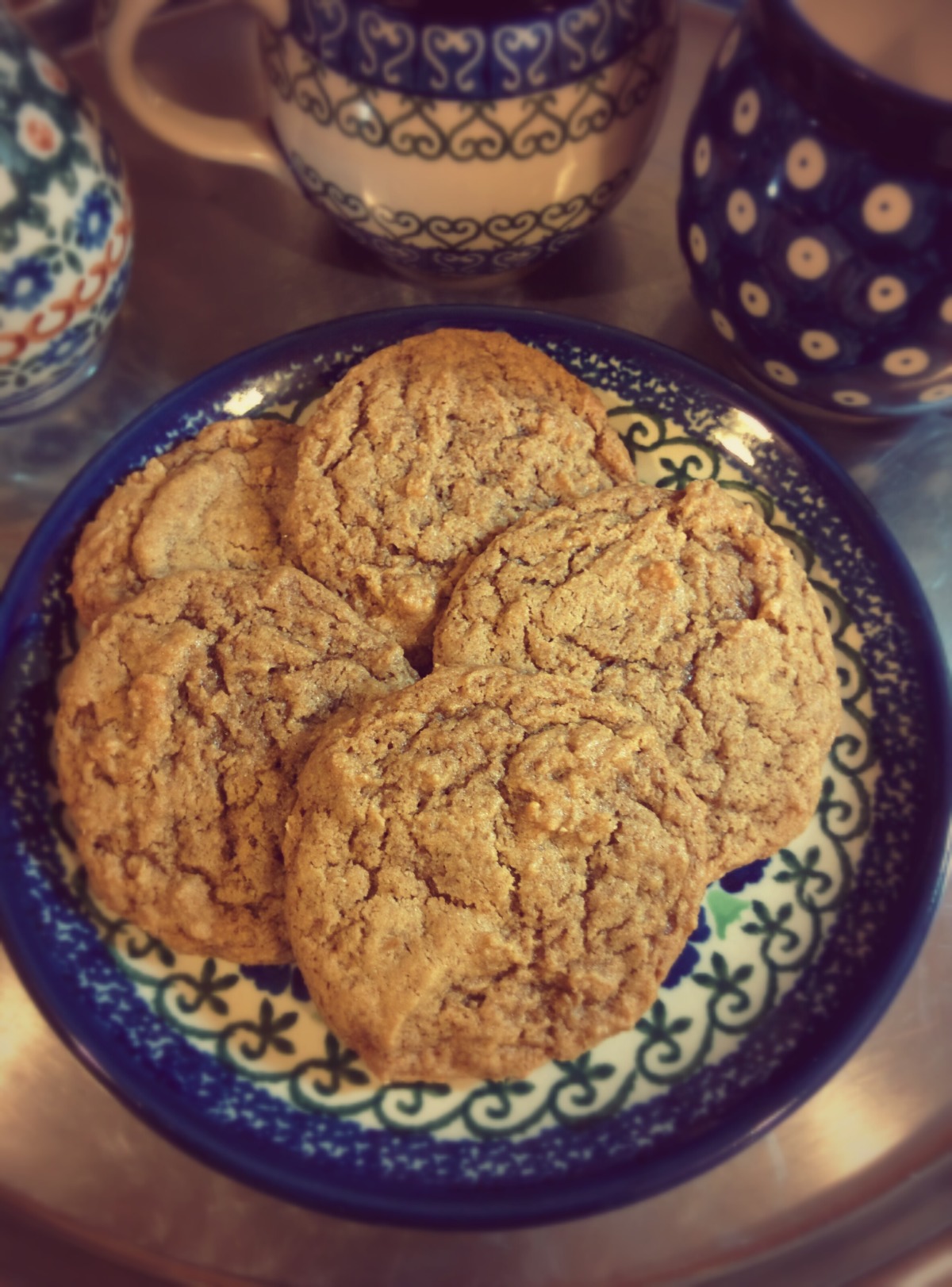 Applesauce Gingersnap Drops