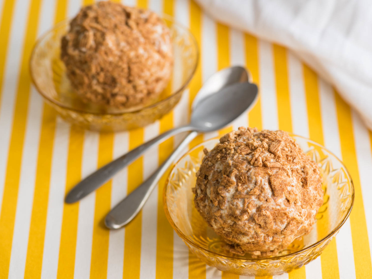 Cinnamon 'Fried' Ice Cream Recipe