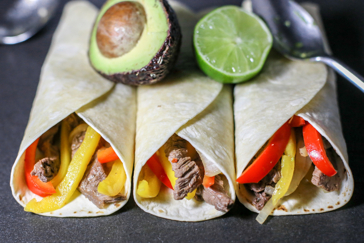 Steak (Or Chicken) Fajitas image