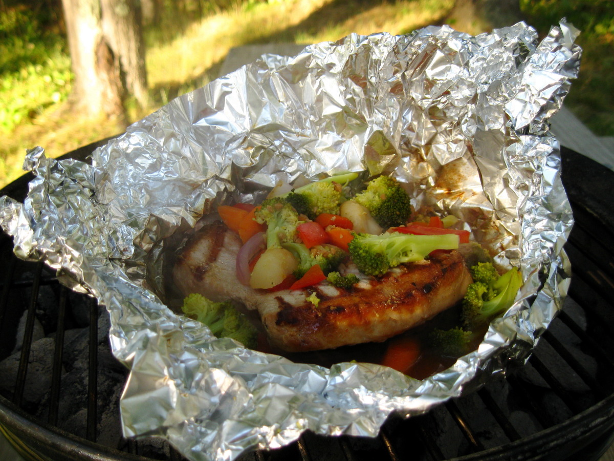 Pork tenderloin on 2025 the grill in foil