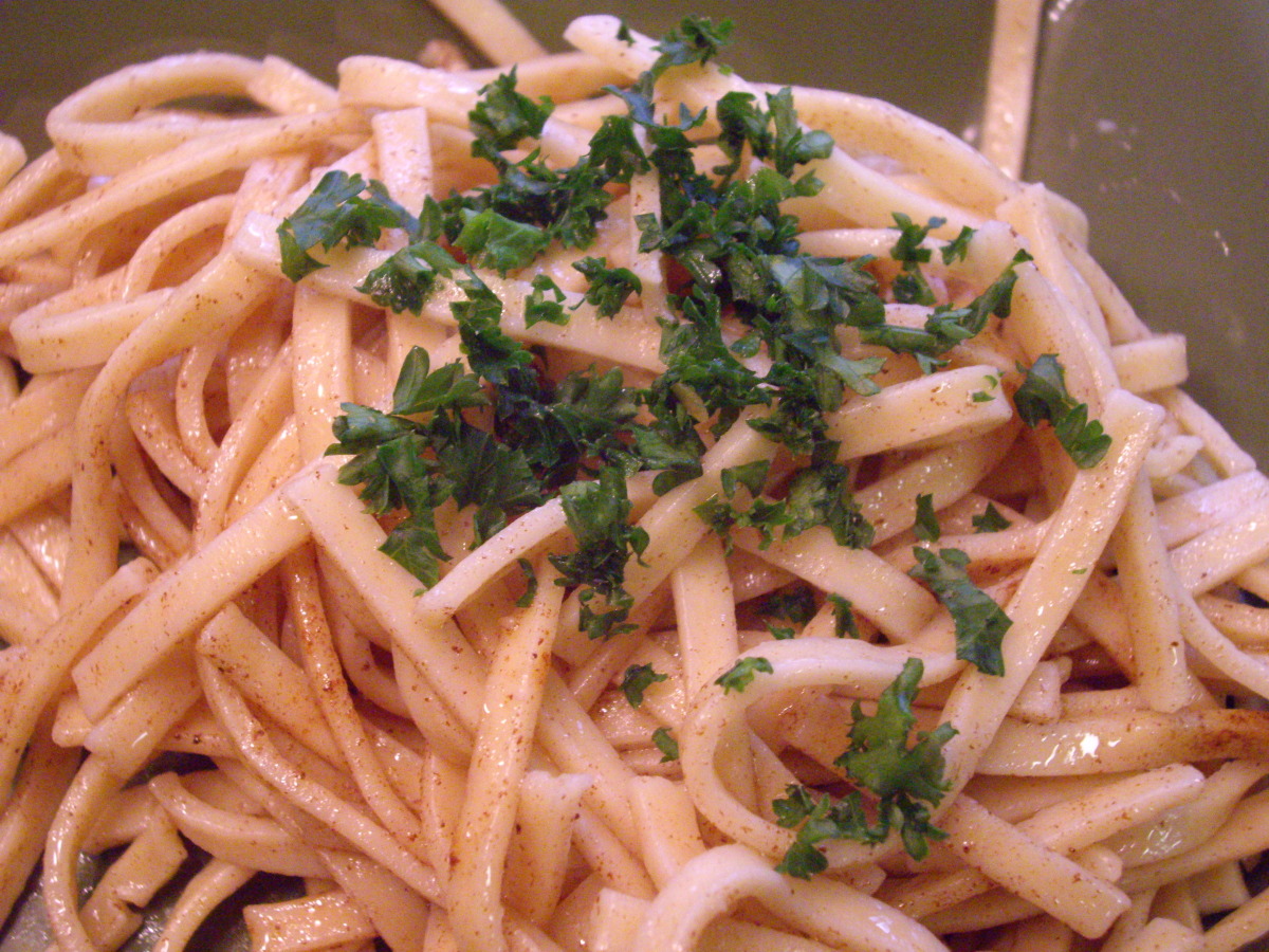 Browned Buttered Egg Noodles-image