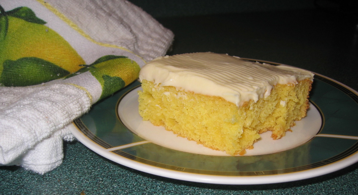 Lemon Sheet Cake Recipe