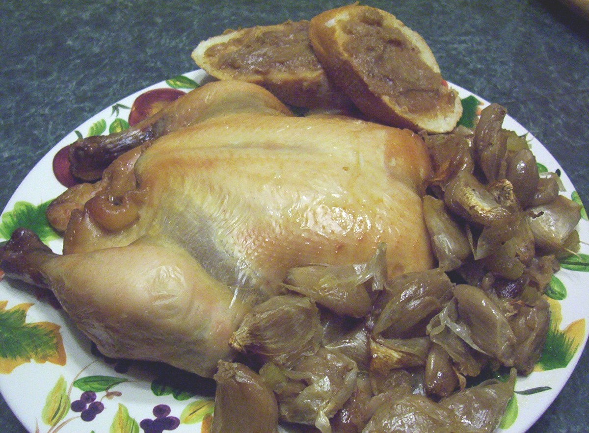 Crock pot GARLIC GARLIC GARLIC Chicken!