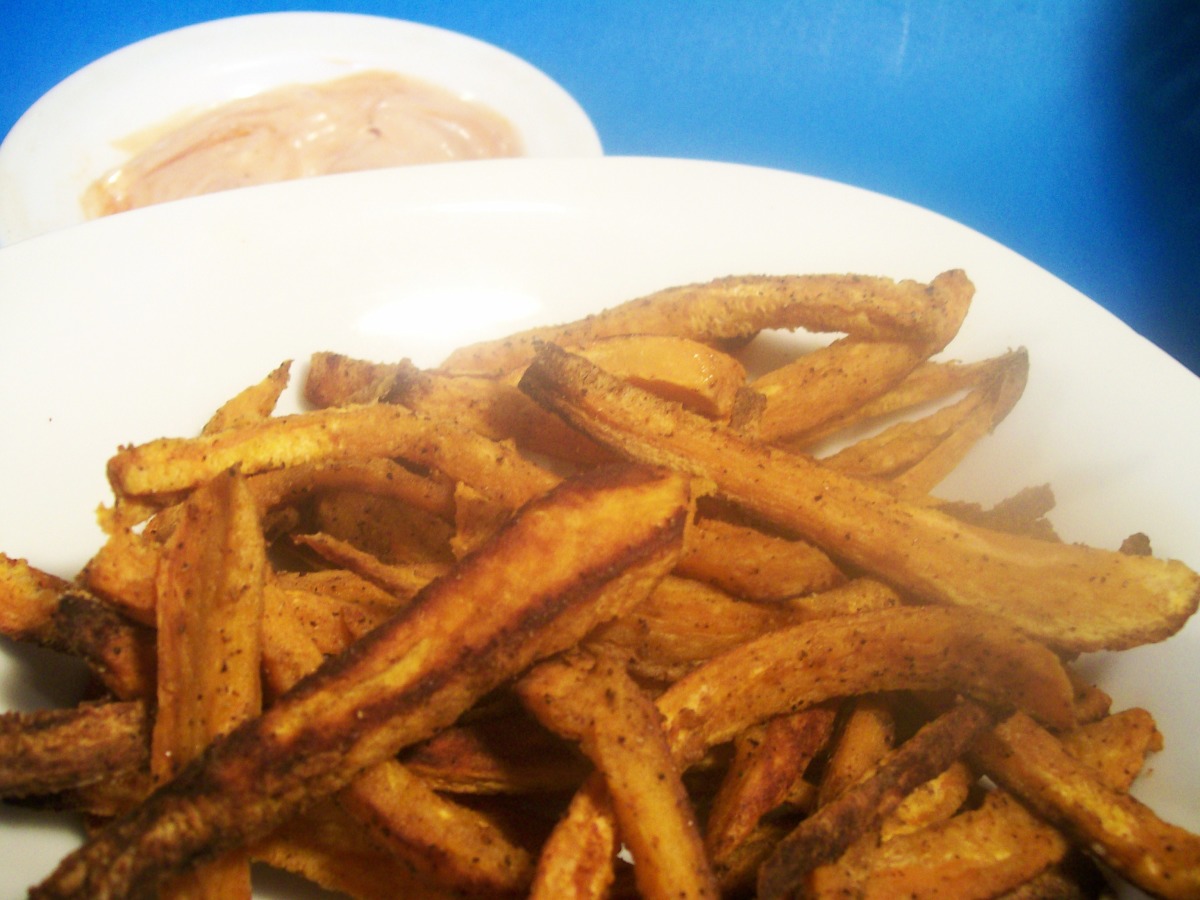 Oven-Roasted Sweet Potato Fries image