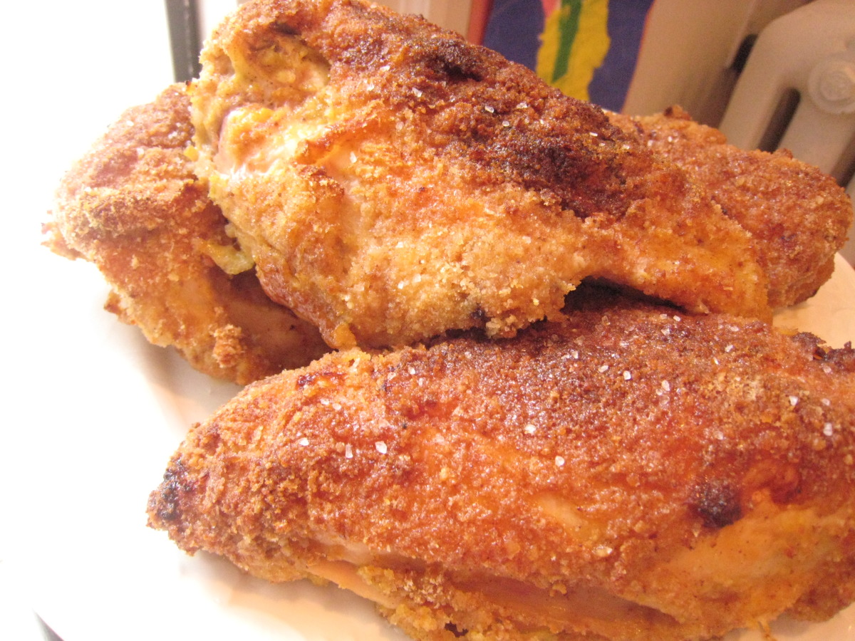 Oven Fried Southern Style Cinnamon Honey Chicken image